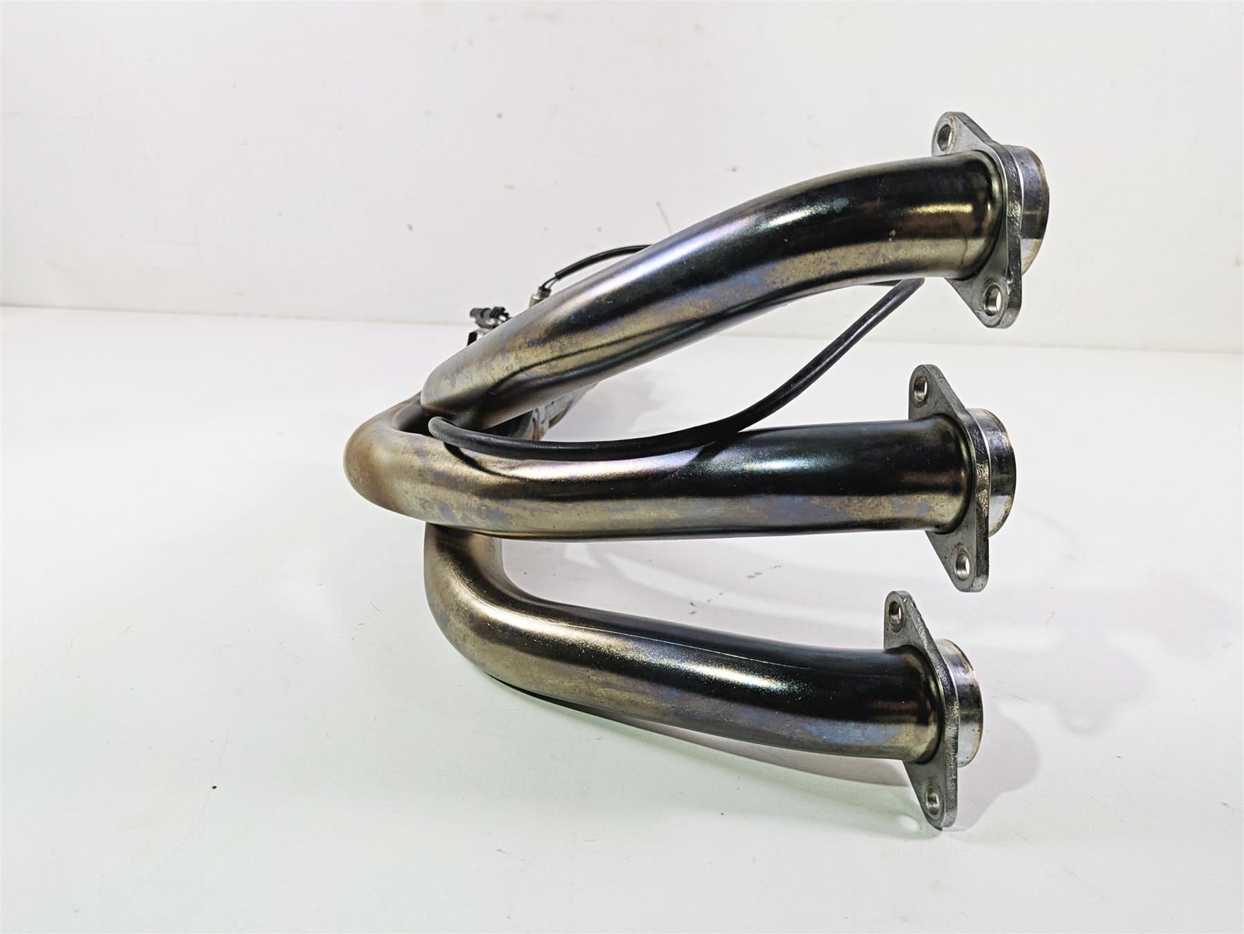 2014 BMW K1600 GTL K48 Right Exhaust Header Manifold + Heat Shield 18518546715 {{ shop.shopifyCountryName }} - Mototech271