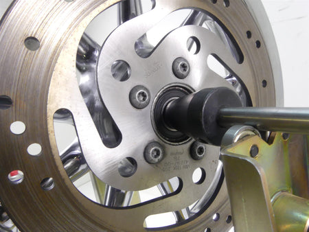 2007 Harley FLHTCU SE CVO Electra Glide Rear 9 Spoke Chrome Wheel 16x3 43484-08 {{ shop.shopifyCountryName }} - Mototech271