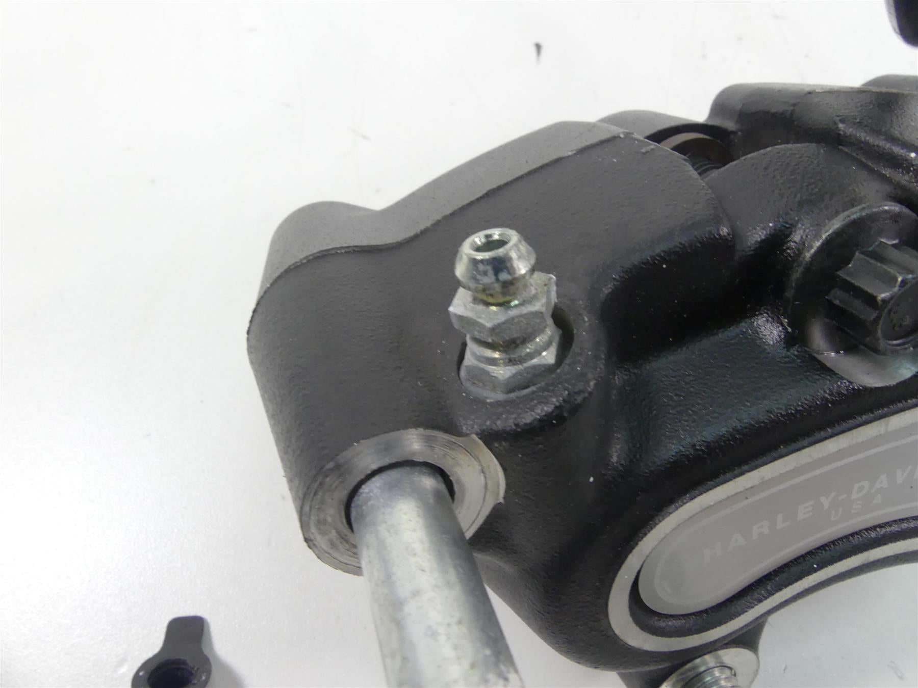 2010 Harley FXDWG Dyna Wide Glide Front Brake Caliper & Line 44046-08 {{ shop.shopifyCountryName }} - Mototech271