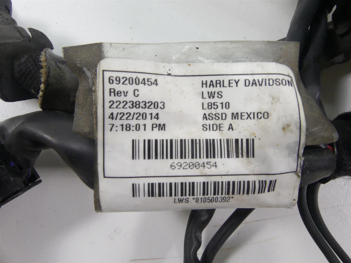 2014 Harley FXDF Dyna Fat Bob Main Wiring Harness Loom Abs - Read 69200454 {{ shop.shopifyCountryName }} - Mototech271