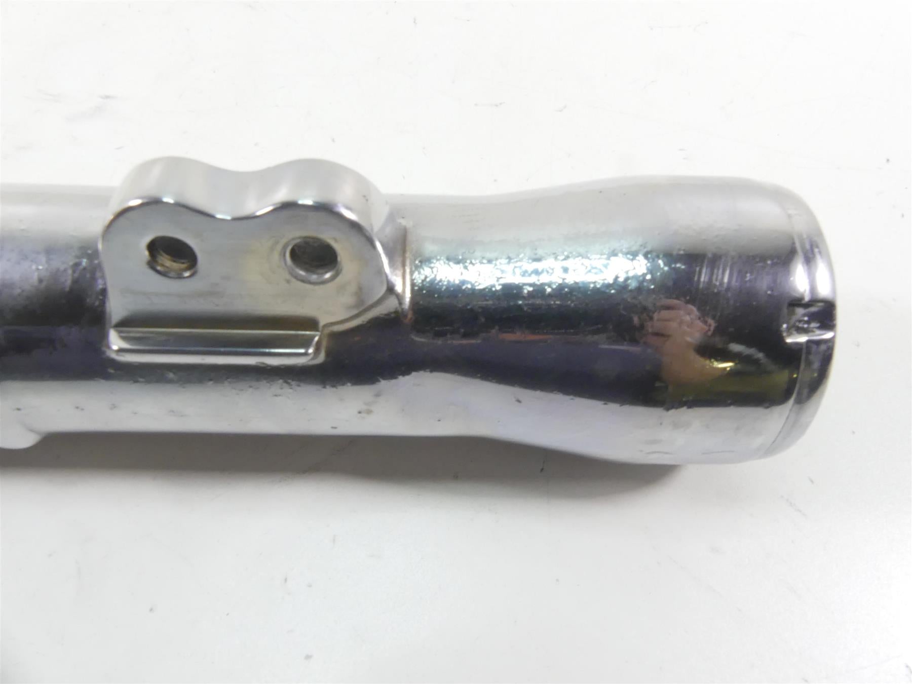 2009 Harley FXDL Dyna Low Rider Lower Left Chrome Tube -Read 46608-06B {{ shop.shopifyCountryName }} - Mototech271