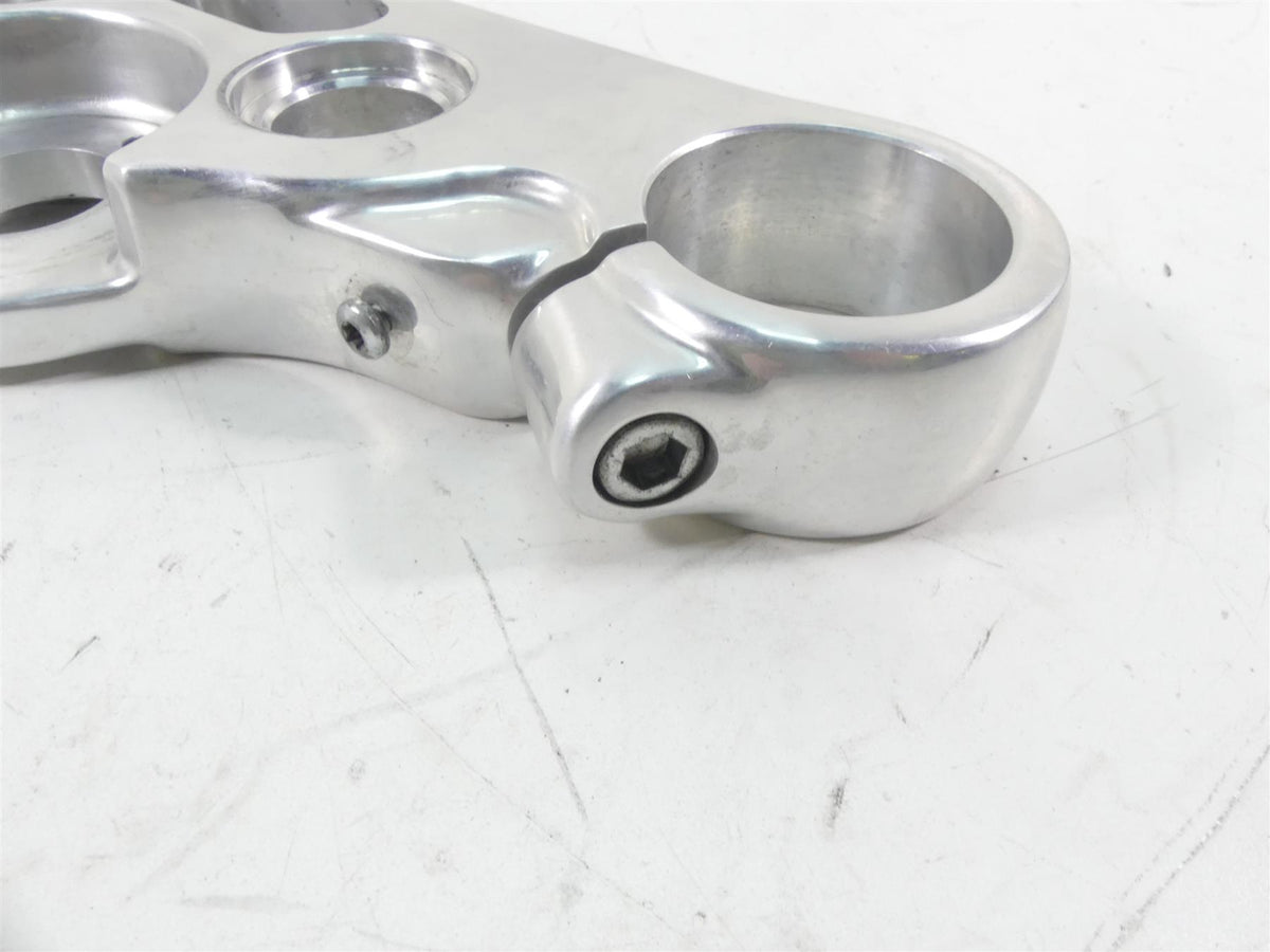 2013 Harley FXDWG Dyna Wide Glide Upper Triple Tree Steering Clamp 49mm 46700-08 {{ shop.shopifyCountryName }} - Mototech271