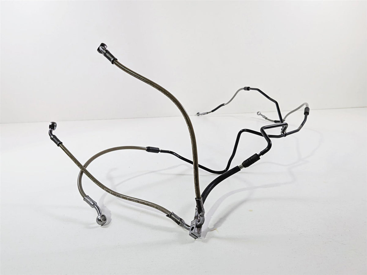 2017 BMW S1000RR K46 Front Abs Brake Line Hose Set 34328549513 34328549514 {{ shop.shopifyCountryName }} - Mototech271