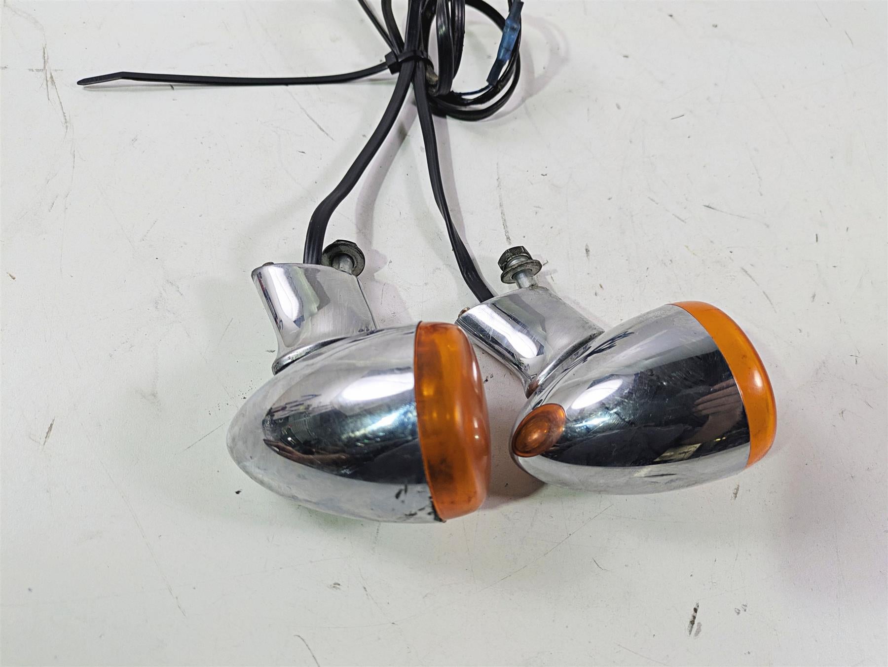 2016 Harley FXDWG Dyna Wide Glide Rear Blinker Turn Signal Set 68461-09 {{ shop.shopifyCountryName }} - Mototech271