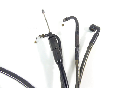 2011 Harley Softail FXS Blackline 12.5" Ape Hanger Throttle & Brake Line Set {{ shop.shopifyCountryName }} - Mototech271
