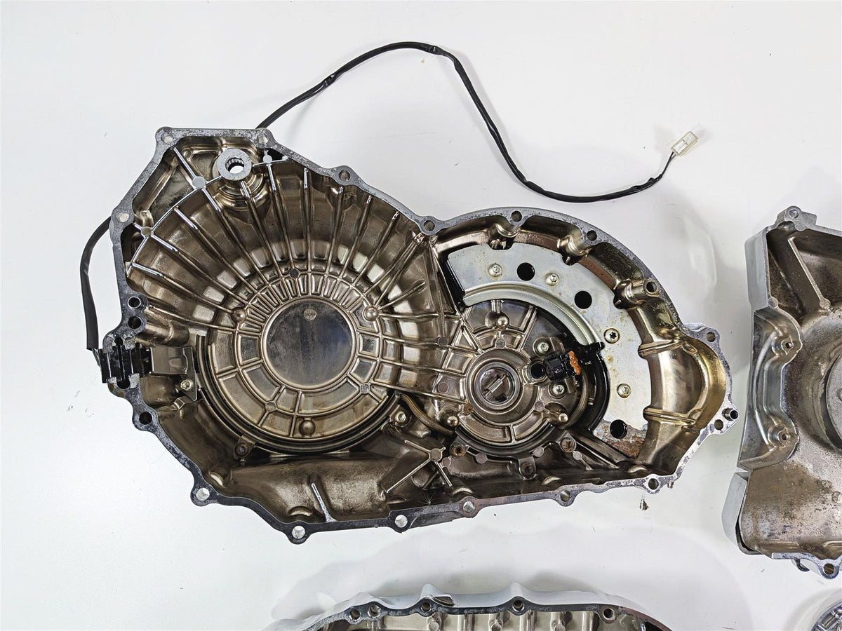2008 Yamaha XV1900 Roadliner S Chrome Engine Motor Cover Set 1D7-15411-00 {{ shop.shopifyCountryName }} - Mototech271