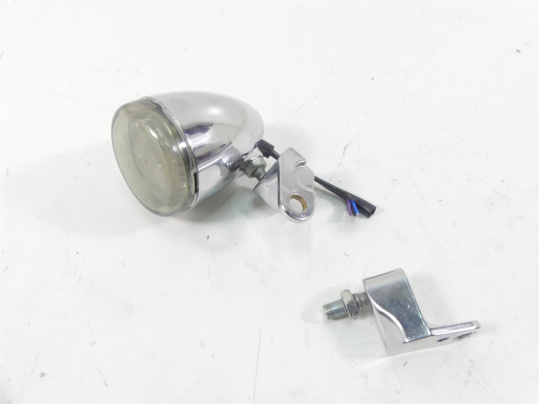 2013 Harley FXDWG Dyna Wide Glide Right Chrome Turn Signal Blinker {{ shop.shopifyCountryName }} - Mototech271