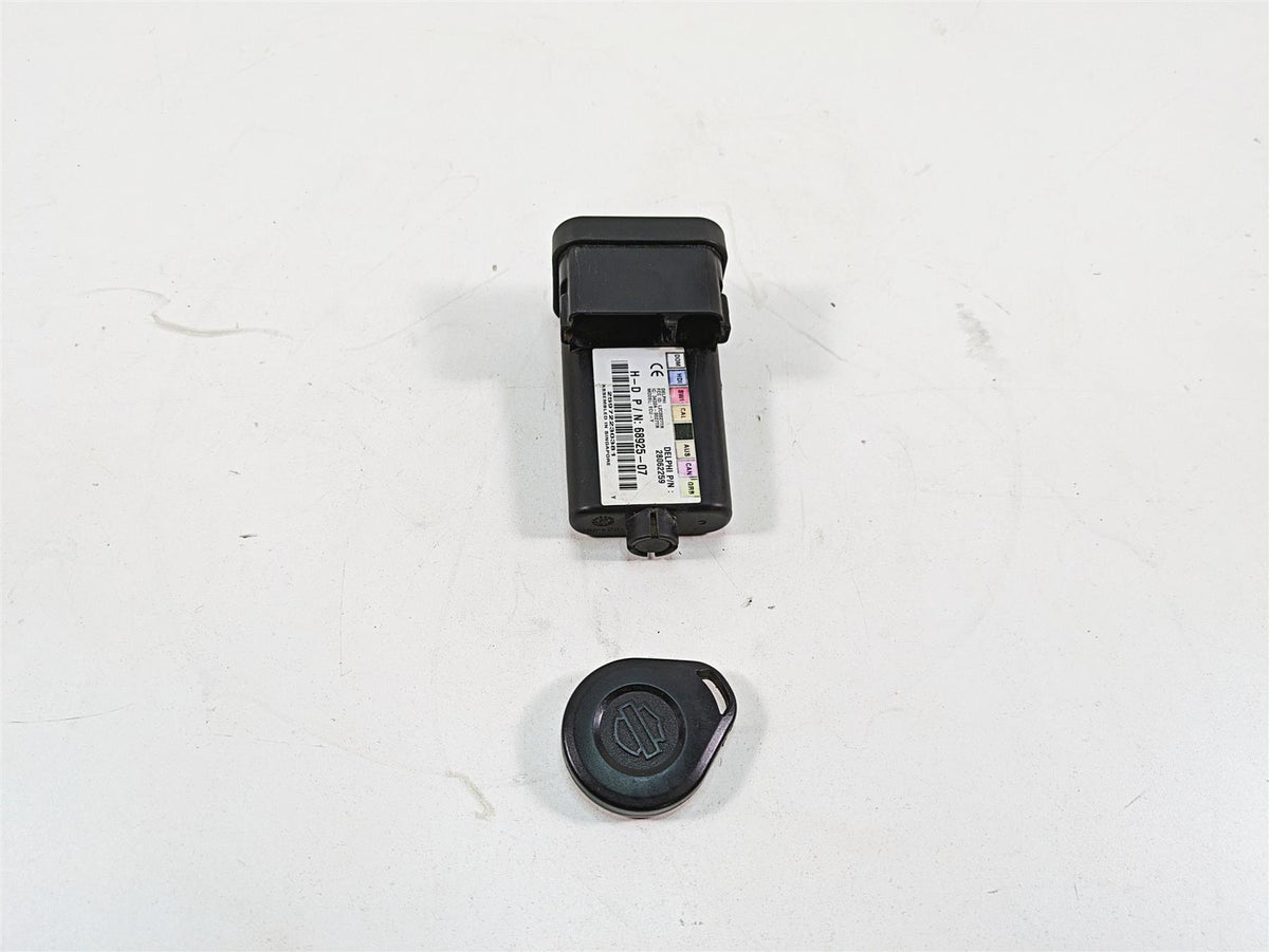 2009 Harley FXDF Dyna Fat Bob Tssm Turn Signal Security Module + Fob 68925-07 {{ shop.shopifyCountryName }} - Mototech271
