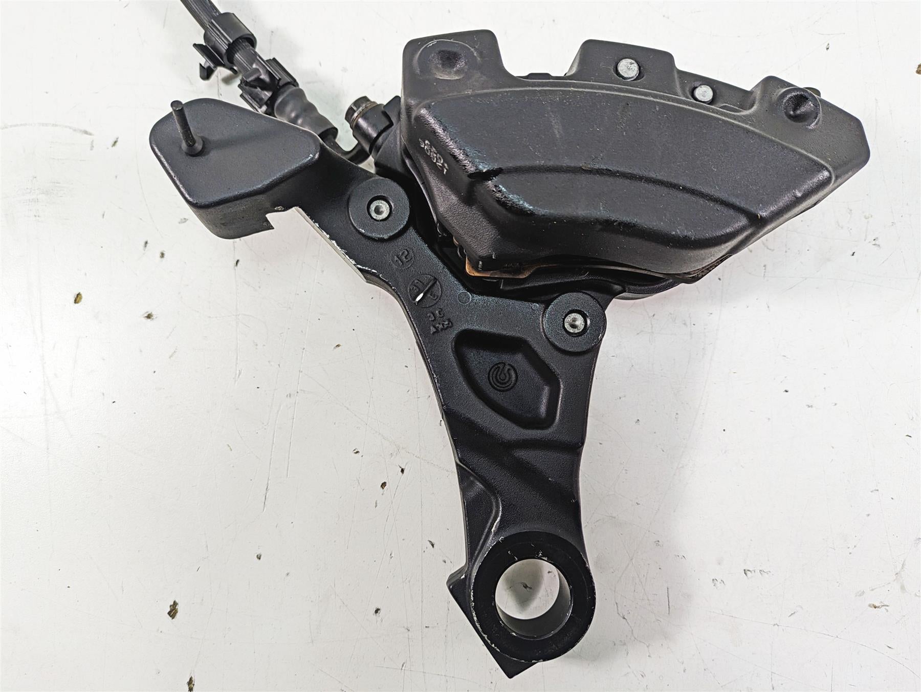 2013 Harley Touring FLHX Street Glide Rear Brake Caliper + Bracket 25mm 44080-08 {{ shop.shopifyCountryName }} - Mototech271