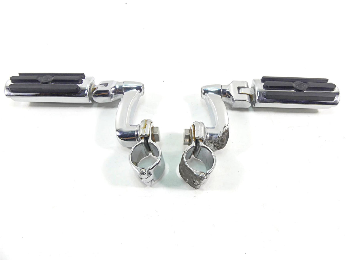 2010 Harley FXDF Dyna Fat Bob Highway Footpeg Foot Peg Rest Set - Rash {{ shop.shopifyCountryName }} - Mototech271
