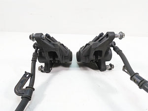 2009 Yamaha XV1900 Raider Front Brake Calipers 1D7-2580T-10-00 1D7-2580U-10-00