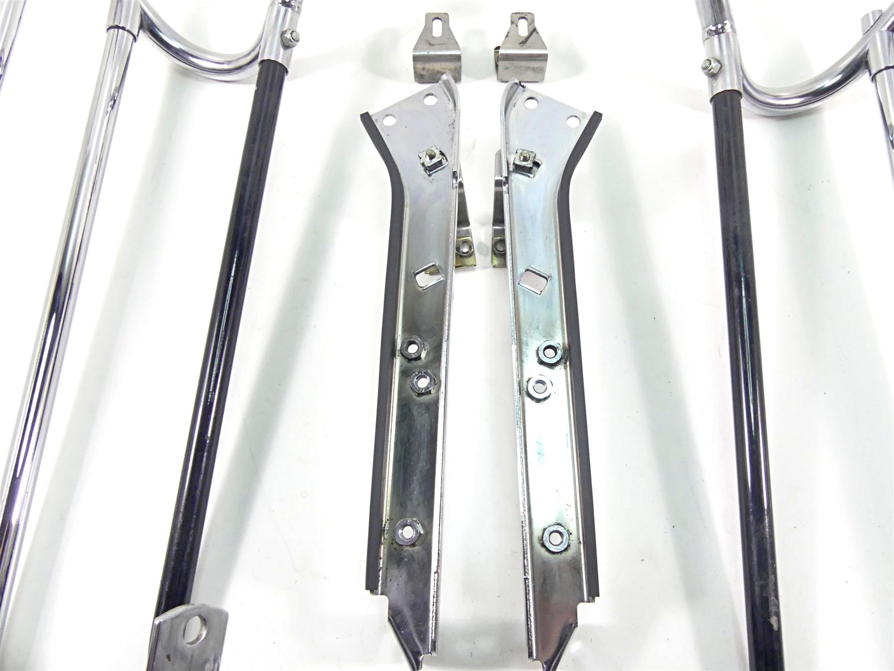 2003 Harley Touring FLHTCI E-Glide 100TH Saddlebag Guard Set 49188-97 49172-97 {{ shop.shopifyCountryName }} - Mototech271