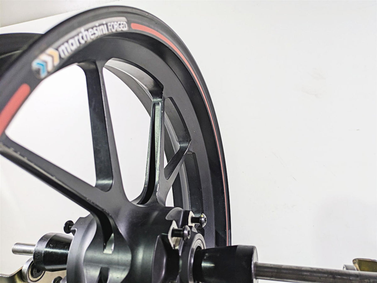 2008 Ducati SBK 1098 S Straight Marchesini Forged 17x3.5 Front Wheel 50121151AB {{ shop.shopifyCountryName }} - Mototech271