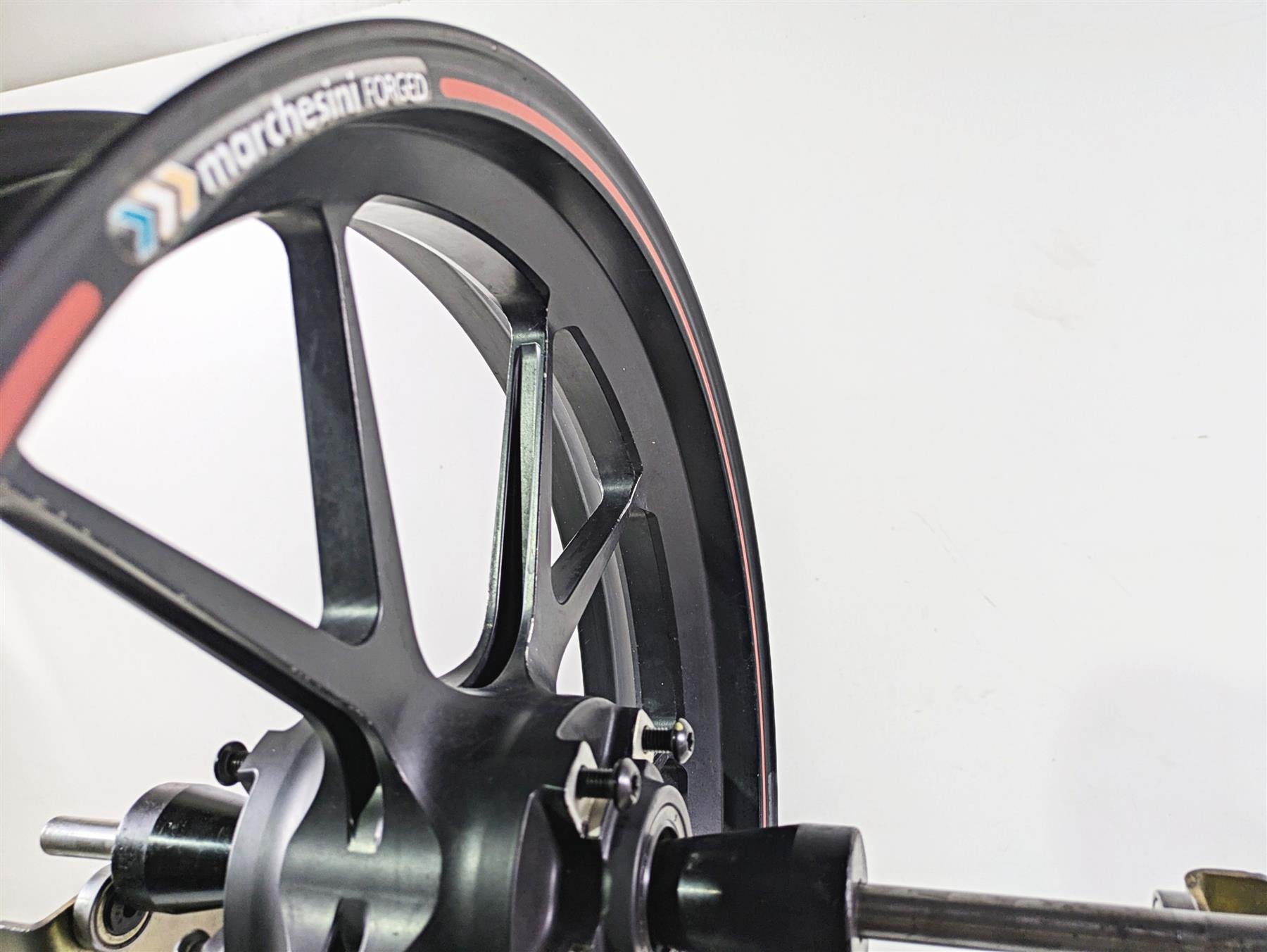 2008 Ducati SBK 1098 S Straight Marchesini Forged 17x3.5 Front Wheel 50121151AB {{ shop.shopifyCountryName }} - Mototech271