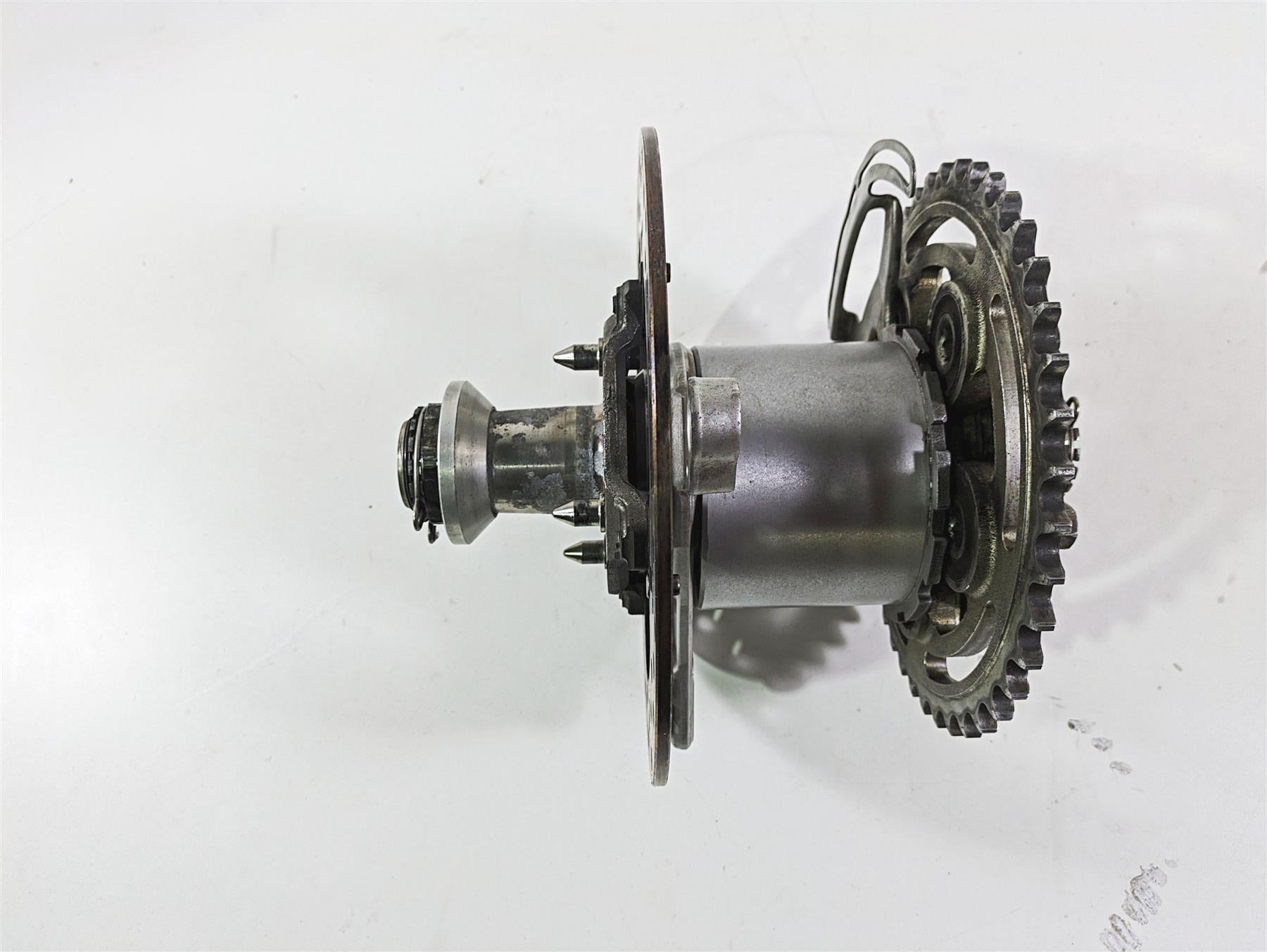 2009 Ducati Multistrada 1100 S Rear Axle Wheel Spindle Brake Disc Set 81920641A {{ shop.shopifyCountryName }} - Mototech271