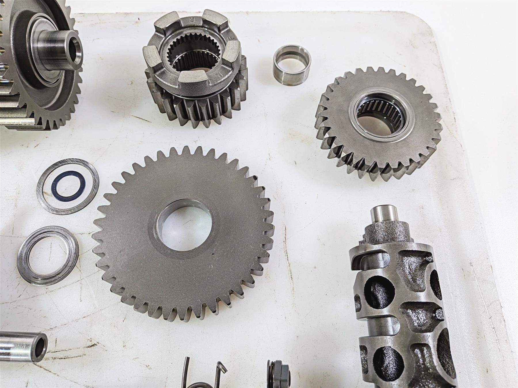 2010 Honda VT1300 CR Stateline Transmission Gear Shift Drum Set 23210-MEA-670 {{ shop.shopifyCountryName }} - Mototech271