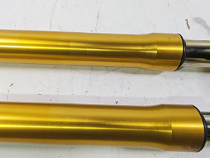 2009 Ducati Monster 1100 S Straight Front Ohlins Fork Legs 34520261C 34420261C
