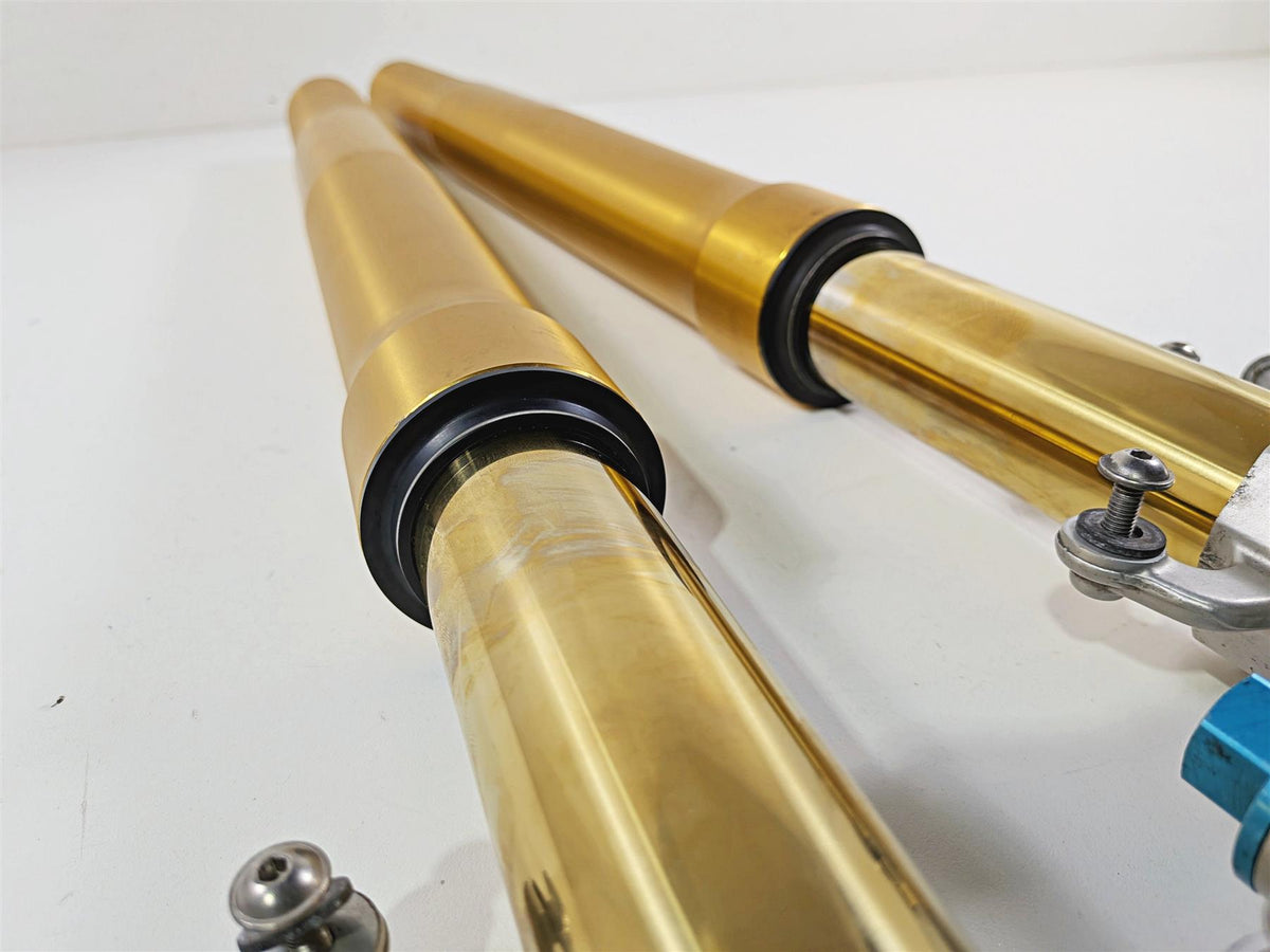 2008 Aprilia RSVR 1000 Factory Ohlins Front Fork Leg Set AP8163062 AP8163063 {{ shop.shopifyCountryName }} - Mototech271