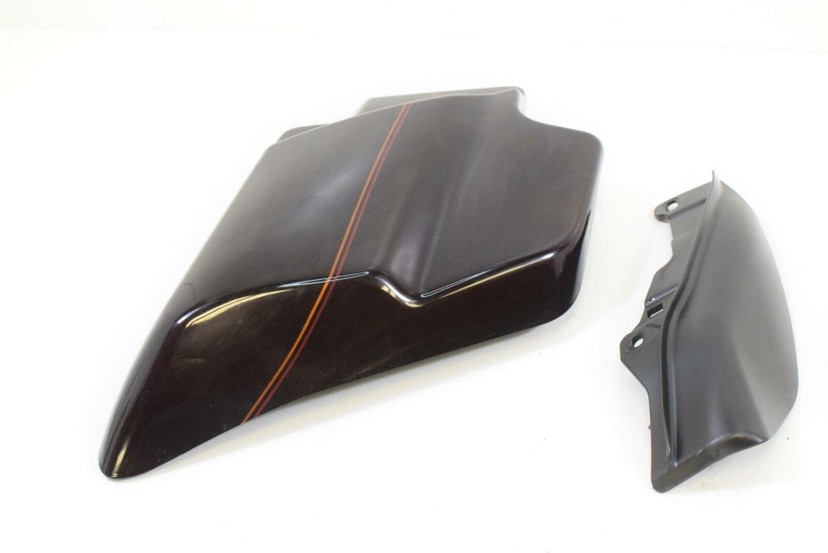 2014 Harley Touring FLHTCU Electra Glide Side Cover Set Blackened Cayenne 662500 {{ shop.shopifyCountryName }} - Mototech271