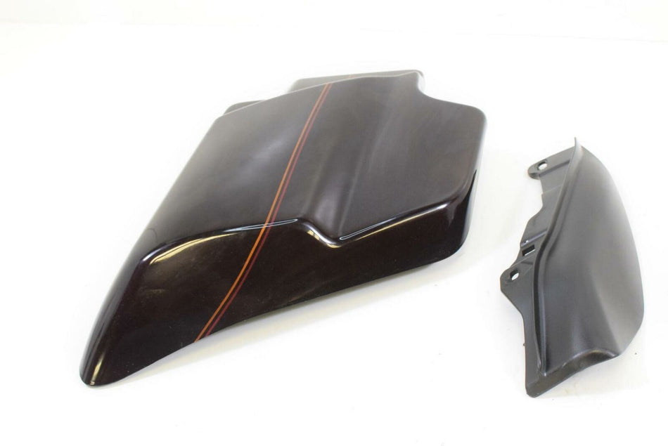 2014 Harley Touring FLHTCU Electra Glide Side Cover Set Blackened Cayenne 662500 {{ shop.shopifyCountryName }} - Mototech271