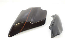 Load image into Gallery viewer, 2014 Harley Touring FLHTCU Electra Glide Side Cover Set Blackened Cayenne 662500 | Mototech271

