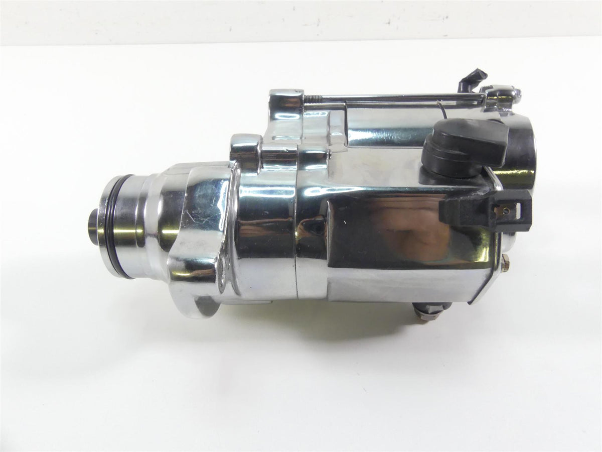 2008 Harley Softail FLSTSB Cross Bones Chrome Engine Starter Motor 31618-06A {{ shop.shopifyCountryName }} - Mototech271