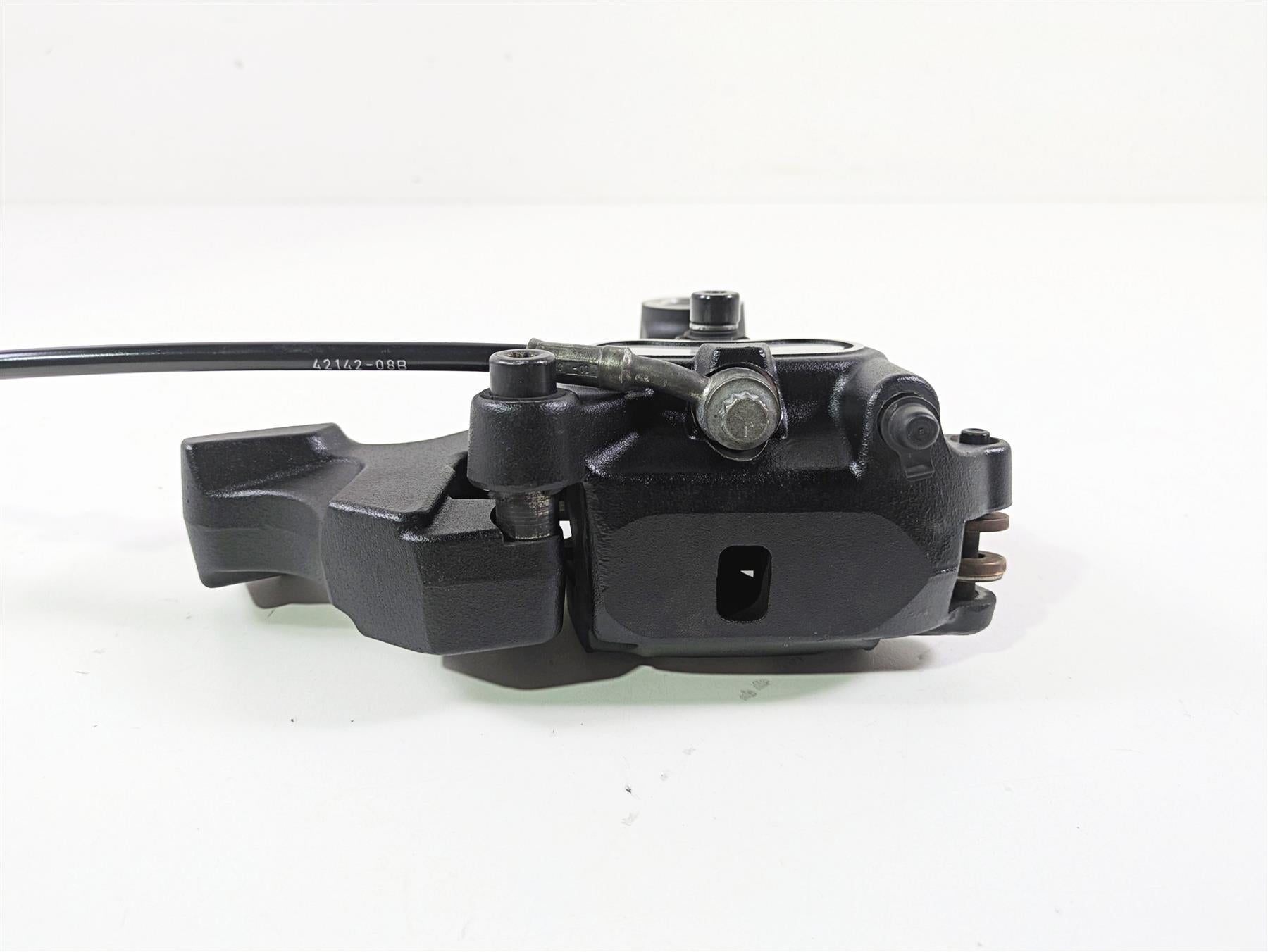 2014 Harley FXDF Dyna Fat Bob Rear Brake Caliper & Bracket 40908-08 {{ shop.shopifyCountryName }} - Mototech271