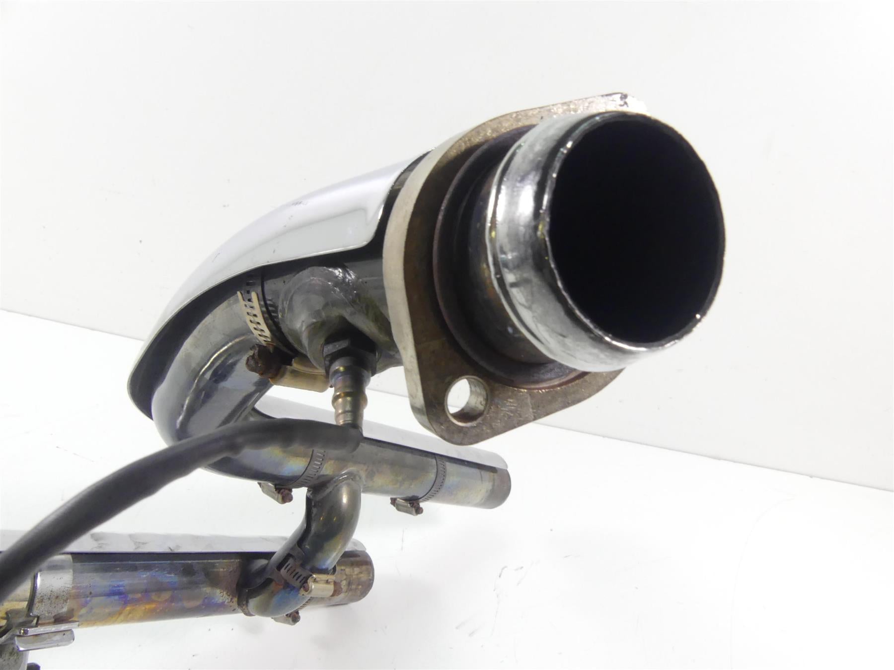 2016 Harley FLS Softail Slim Exhaust Manifold Header Chrome Pipes Set 65600049 {{ shop.shopifyCountryName }} - Mototech271