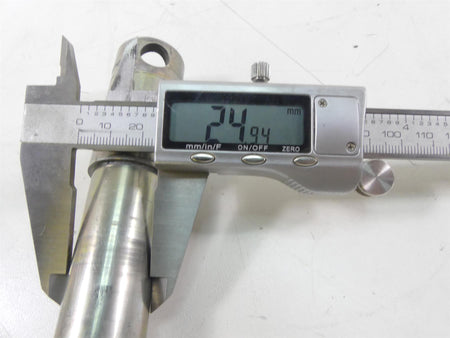 2009 Harley FXDF Dyna Fat Bob Straight 25mm Front Axle Wheel Spindle 41547-07A {{ shop.shopifyCountryName }} - Mototech271