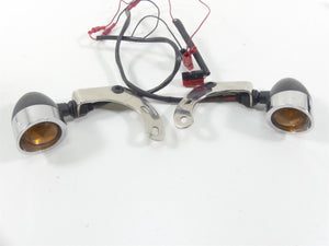 2002 Triumph Bonneville America Front Rear Aftermarket Blinker Turn Signal Set | Mototech271