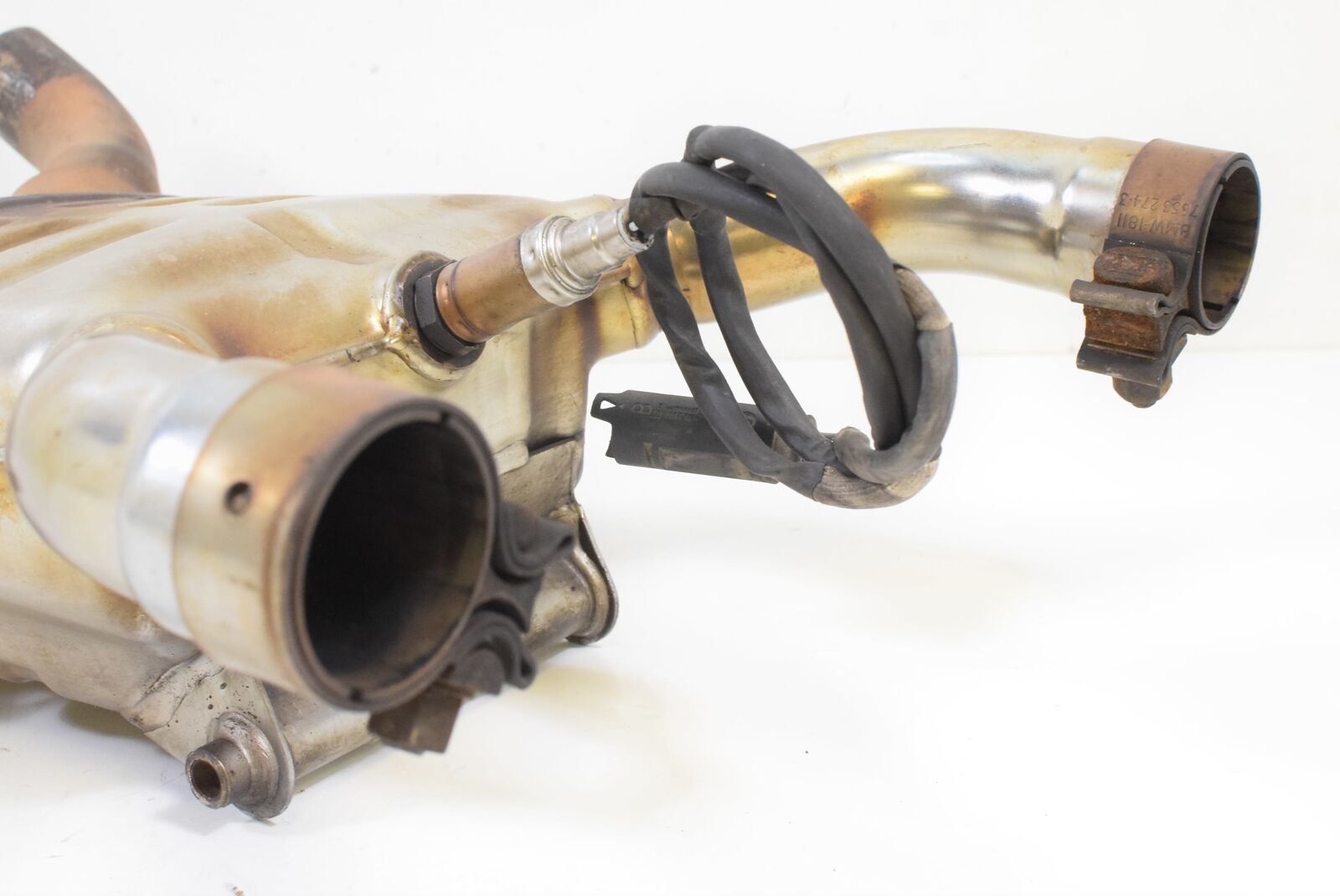2001 BMW R1150 GS R21 Exhaust Center Silencer Chamber 18127661241 {{ shop.shopifyCountryName }} - Mototech271