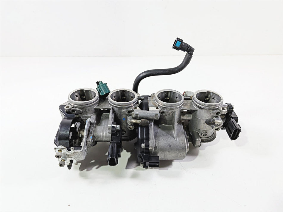 2008 Yamaha YZF R1 RN19 Mikuni Throttle Body Fuel Injectors Wiring 4C8-13750-20 {{ shop.shopifyCountryName }} - Mototech271