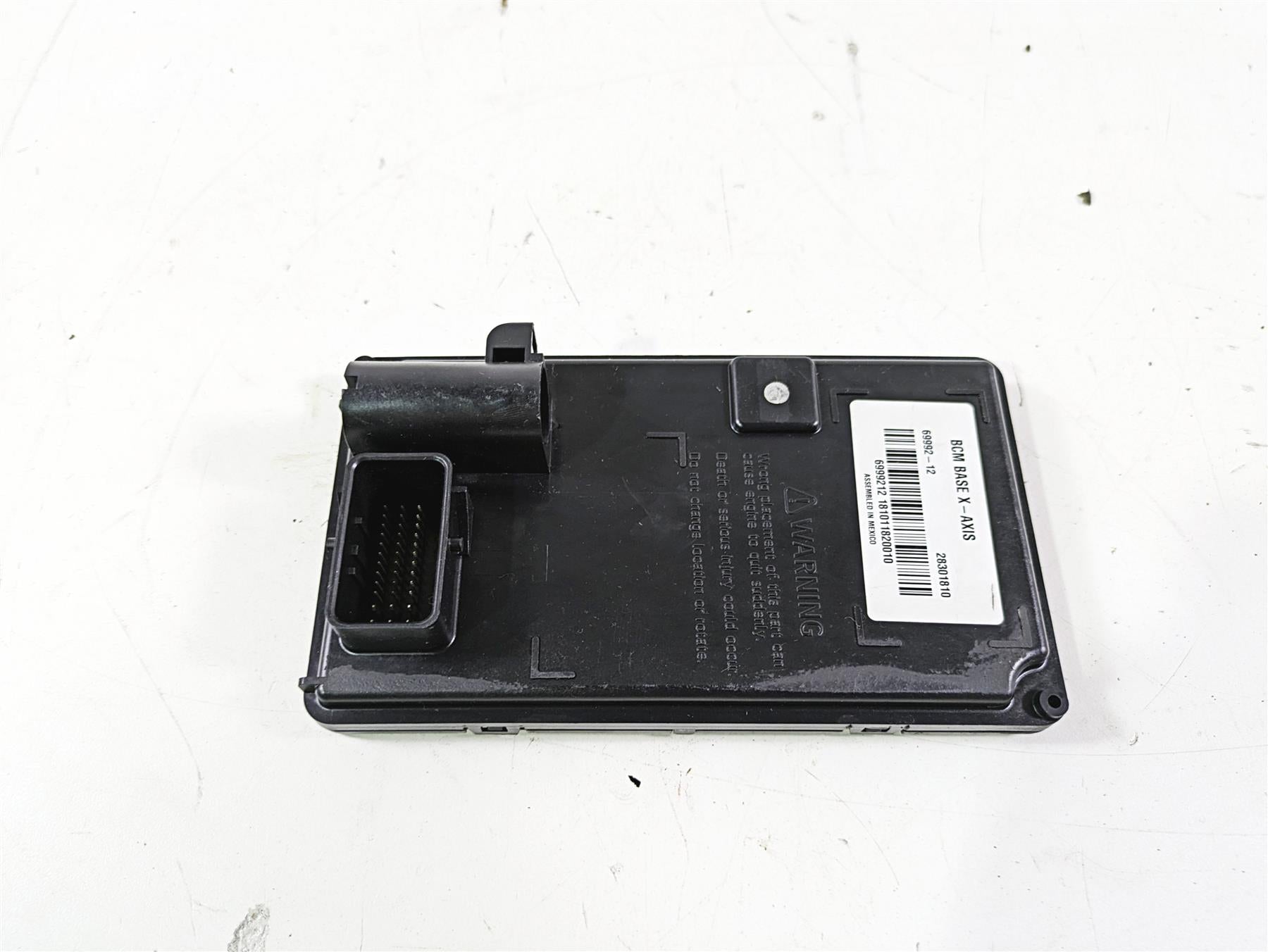 2012 Harley FLD Dyna Switchback Bcm Body Control Module X-Axis