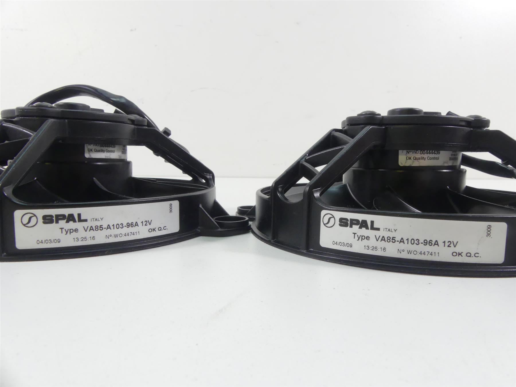 2010 Ducati Streetfighter 1098 S Coolant Radiator Fan Fans Set 55040201A {{ shop.shopifyCountryName }} - Mototech271