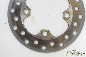 2016 Honda TRX500 FA 4x4 Foreman Front Brake Rotor Disc SET 558MILES 45251-HR6 | Mototech271