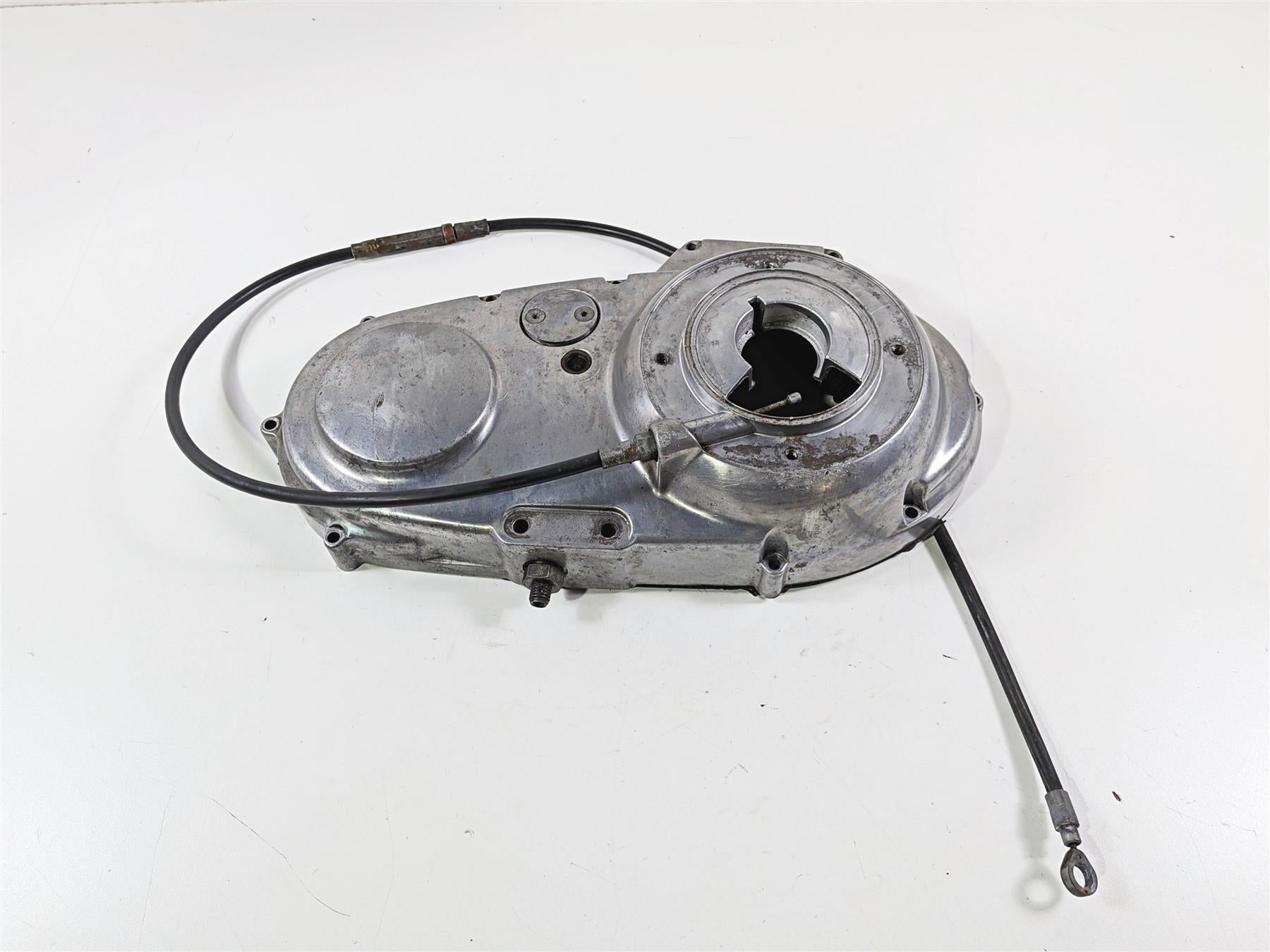 2002 Harley Davidson XLH883 Sportster Clutch Cover + Cable 25430-94A 34951-95
