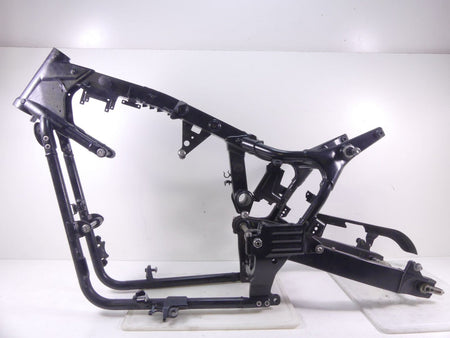 2013 Triumph America EFI Straight Main Frame Chassis Slvg + Swingarm T2076043 {{ shop.shopifyCountryName }} - Mototech271