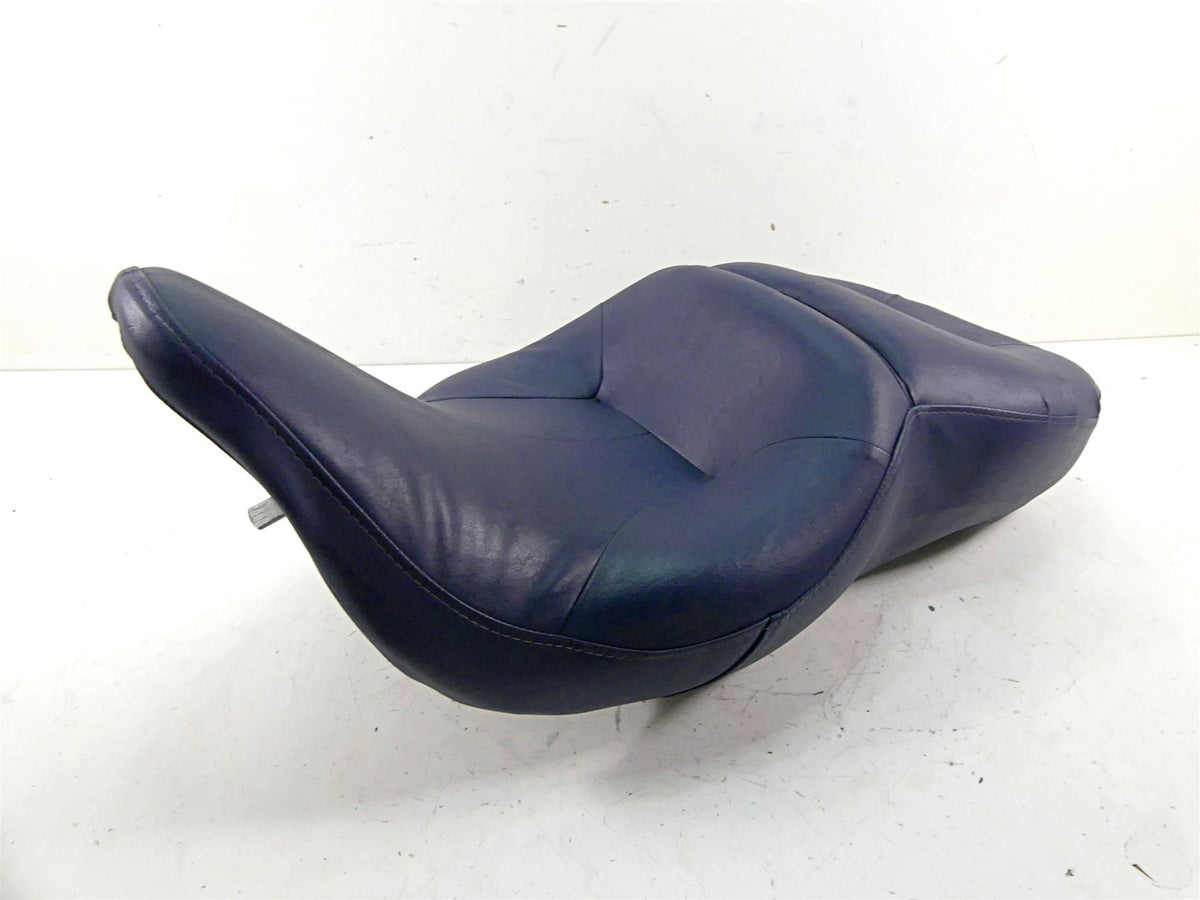2002 Harley Touring FLHTC Electra Glide Recovered Blue Seat Saddle 52164-97E {{ shop.shopifyCountryName }} - Mototech271