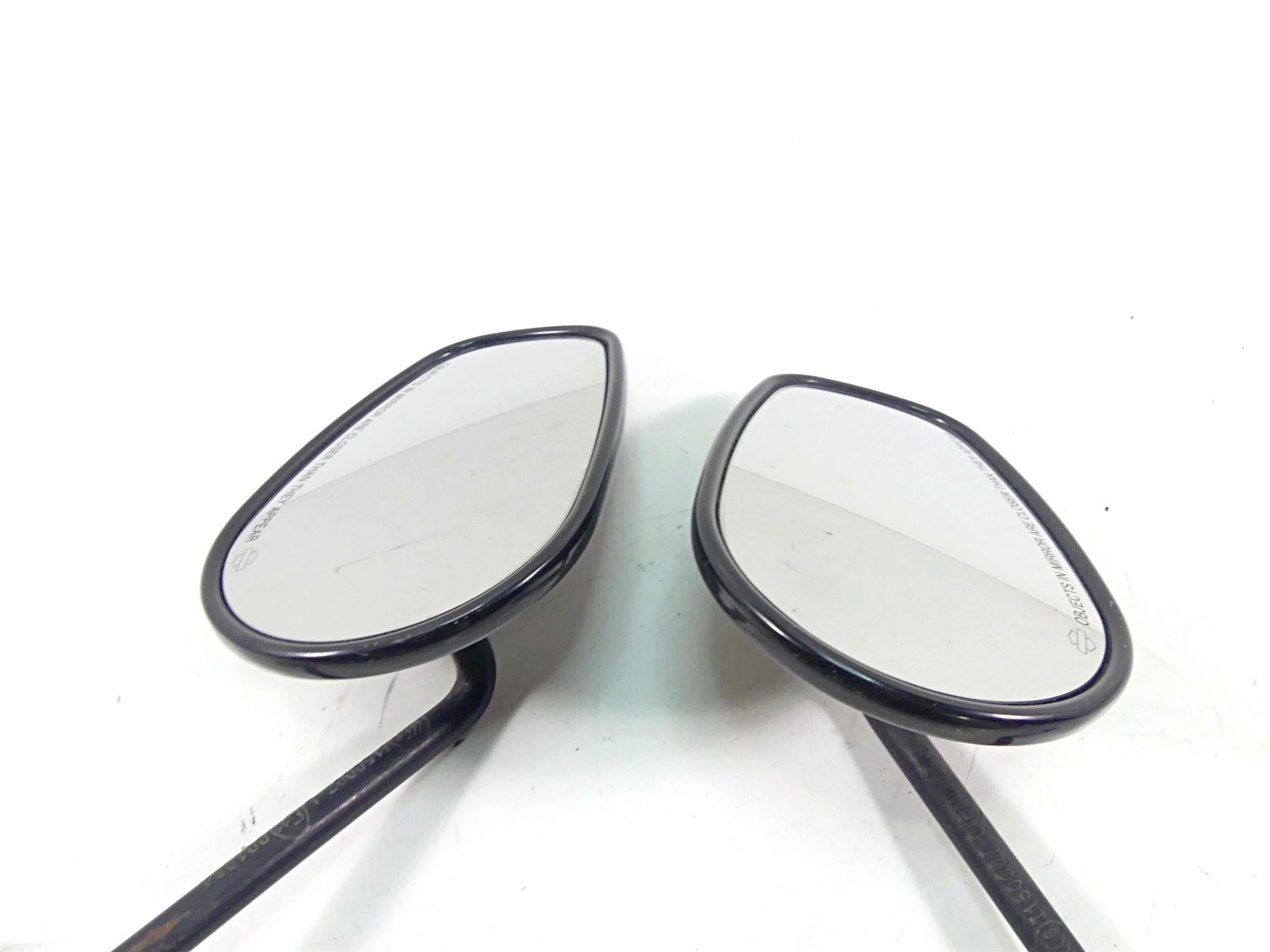2011 Harley Softail FXS Blackline Rear View Mirror Set 91909-03B 91910-03B {{ shop.shopifyCountryName }} - Mototech271