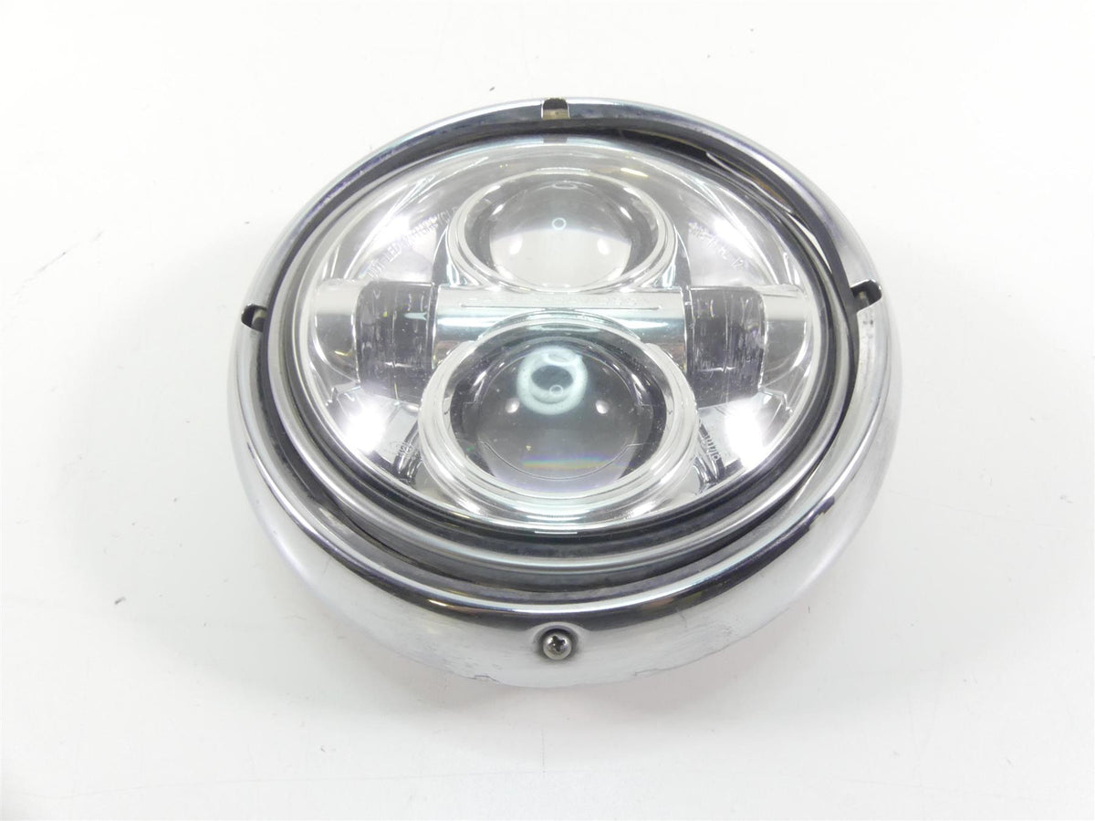2014 Harley Touring FLHTK Electra Glide Led Headlight Head Light Lamp 67700060 {{ shop.shopifyCountryName }} - Mototech271