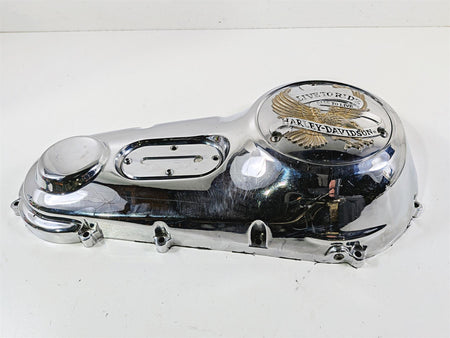 1996 Harley FLSTC Softail Heritage Chrome Outer Primary Clutch Cover 60506-95 {{ shop.shopifyCountryName }} - Mototech271