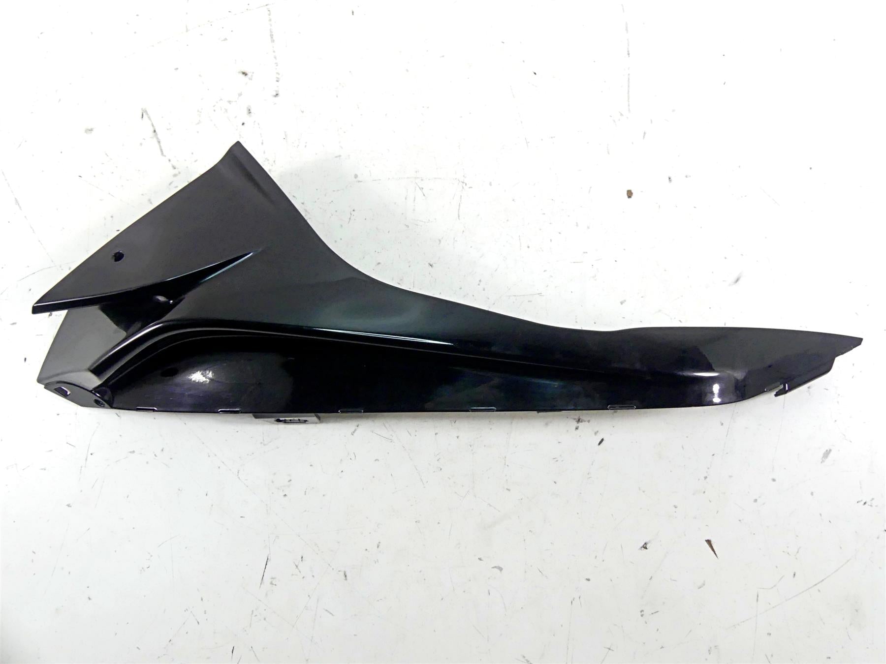 2018 BMW S1000RR K46 Left Badge Carrier Panel Cover Fairing - Black 46638548157 {{ shop.shopifyCountryName }} - Mototech271