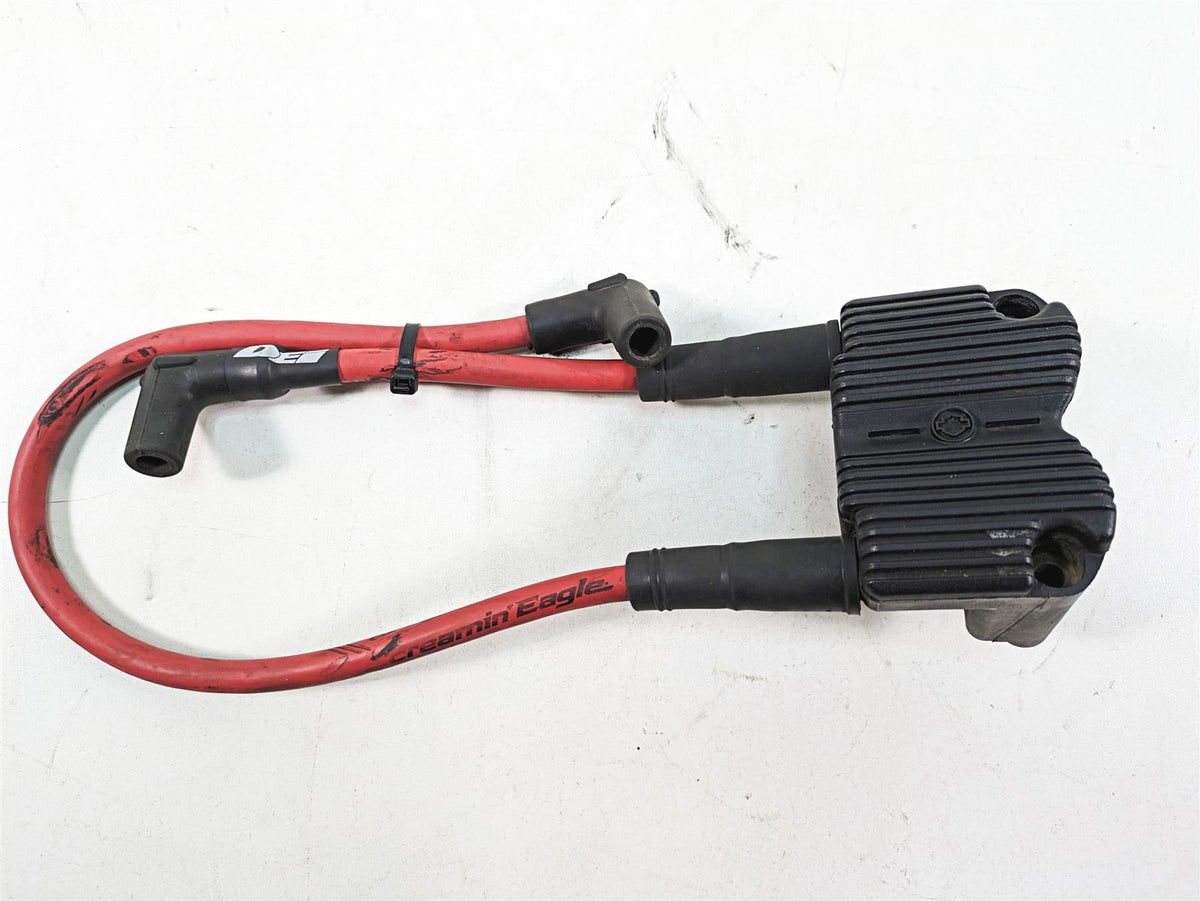 2009 Harley FXDC Dyna Super Glide Custom Ignition Coil & Wires + Plugs 31743-01 {{ shop.shopifyCountryName }} - Mototech271