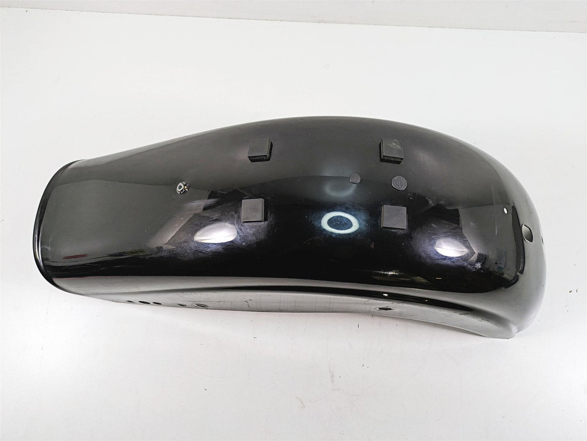 2009 Harley FXDF Dyna Fat Bob Rear Fender Mud Guard Vivid Black 60218-08 {{ shop.shopifyCountryName }} - Mototech271