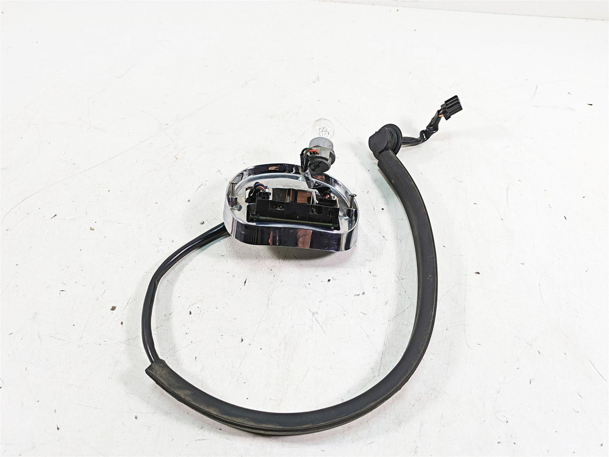 2007 Harley Sportster XL1200 C Tail Light Base + Wiring - For Parts 68066-99A {{ shop.shopifyCountryName }} - Mototech271