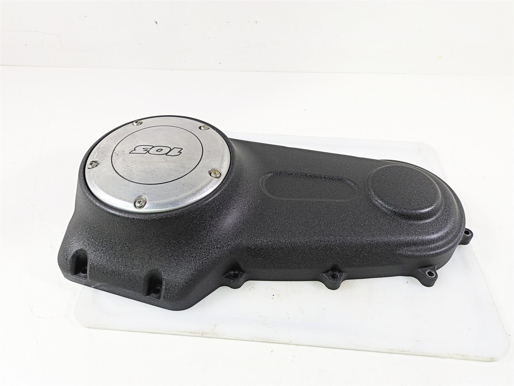 2015 Harley FXDF Dyna Fat Bob Outer Primary Drive Clutch Cover 60784-06 {{ shop.shopifyCountryName }} - Mototech271
