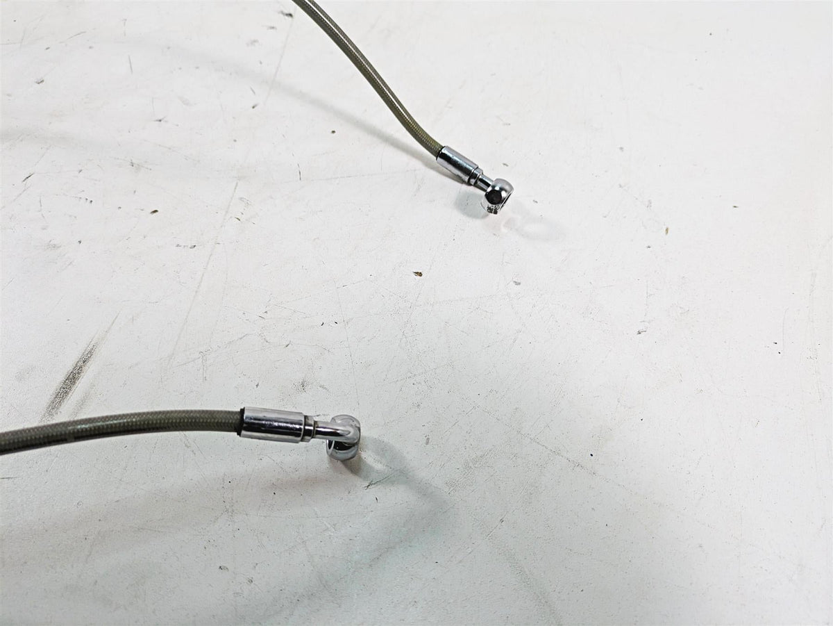 2019 Harley Touring FLHX Street Glide Non Abs Front Brake Line Approx 6" Longer {{ shop.shopifyCountryName }} - Mototech271