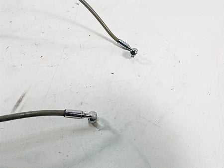 2019 Harley Touring FLHX Street Glide Non Abs Front Brake Line Approx 6" Longer {{ shop.shopifyCountryName }} - Mototech271
