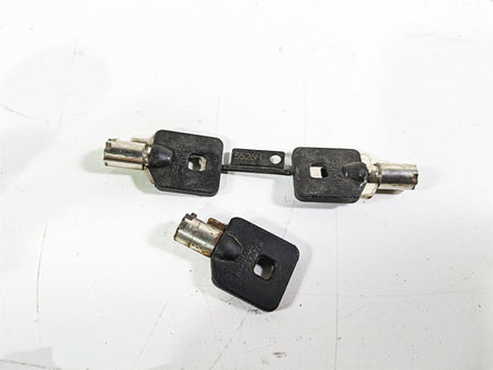 2012 Harley FLD Dyna Switchback Ignition Switch Saddlebag Key Lock Set 71304-04 {{ shop.shopifyCountryName }} - Mototech271