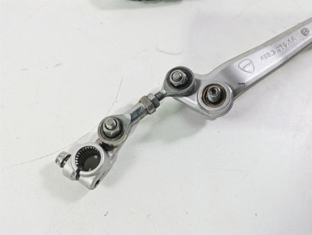2015 Ducati Hypermotard 821 SP Left Foot Peg & Shift Lever 82412111AA 45630751BA {{ shop.shopifyCountryName }} - Mototech271